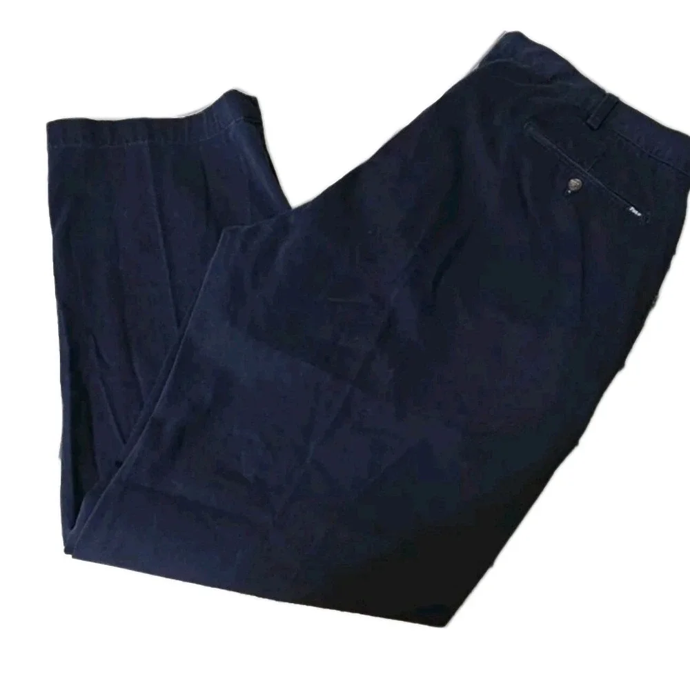 Polo Ralph Lauren Classic Straight Chino‎ Golf Blue Pants Size 42 x 31 Big Tall